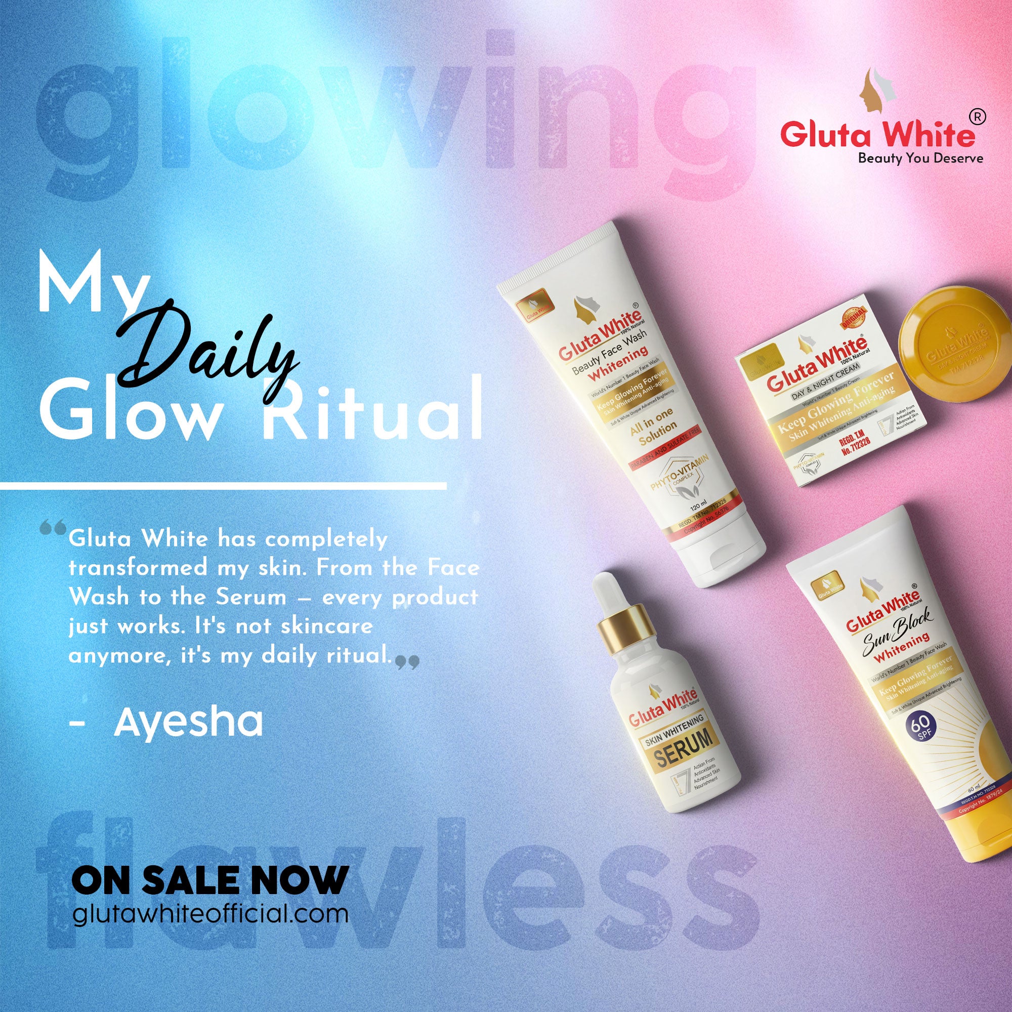Gluta White 4 In 1 Whitening Bundle