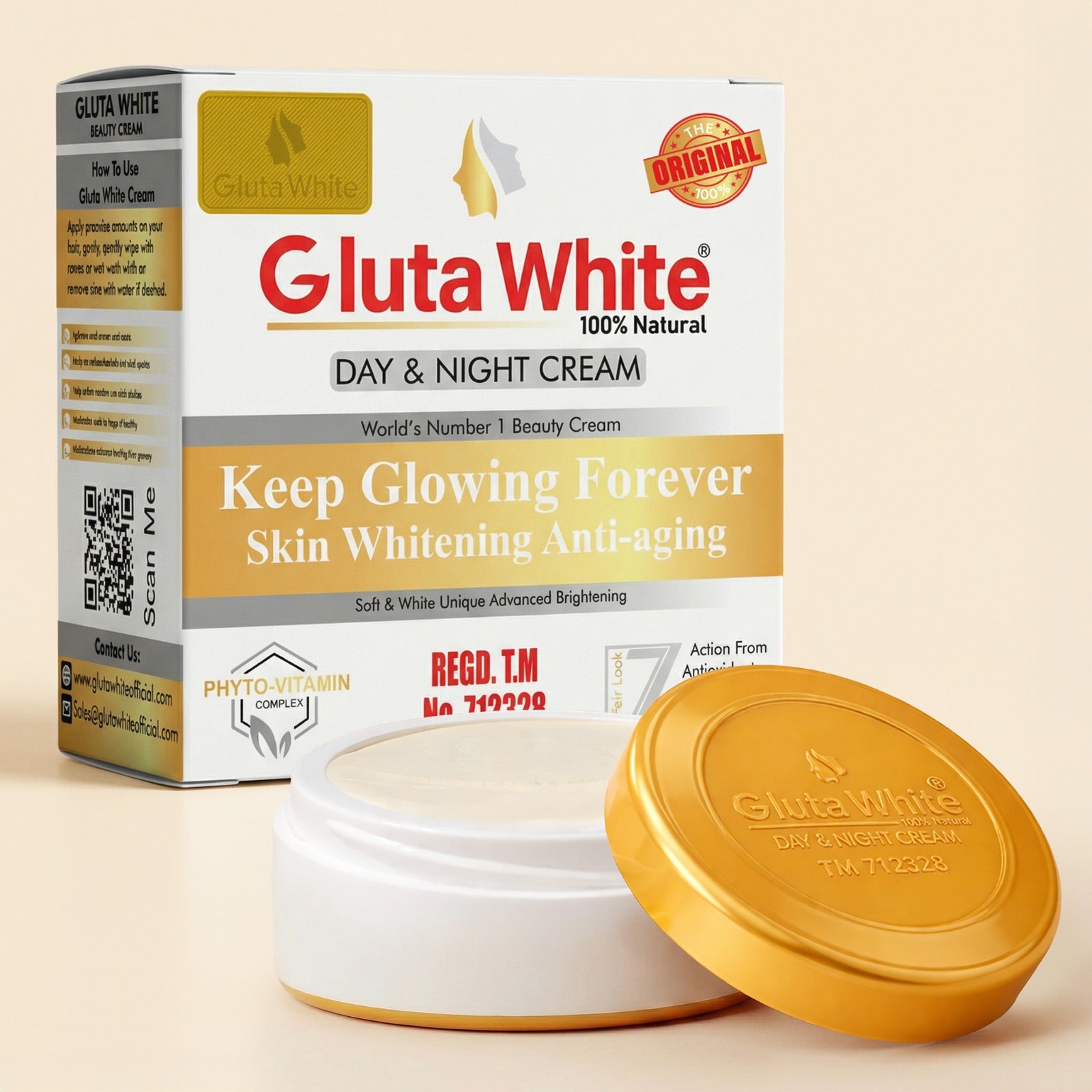 Gluta White Day & Night Cream 6-Pack | Dark Spot & Pigmentation Care