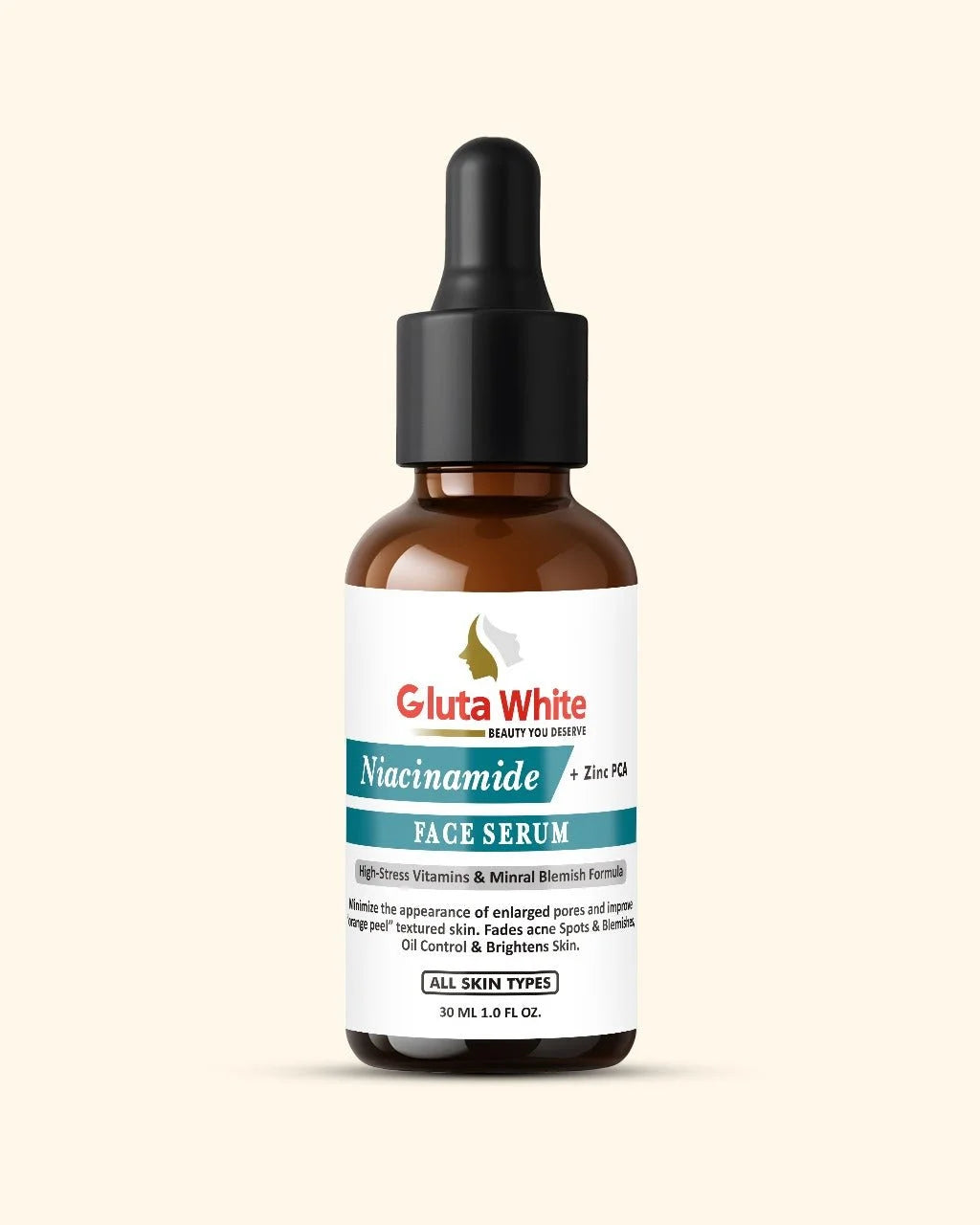 glutathione white serum Gluta White Niacinamide + Zinc Serum
