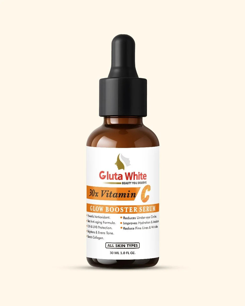 Gluta White Shine Booster Vitamin C | Glow & Brightening Gluta White Shine Booster Vitamin C | Glow & Brightening
