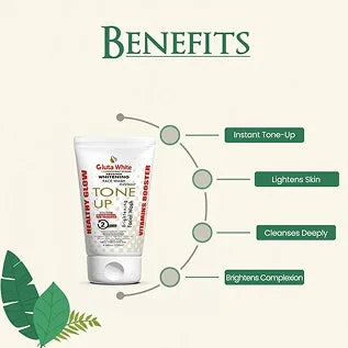 Gluta White Toneup Facewash