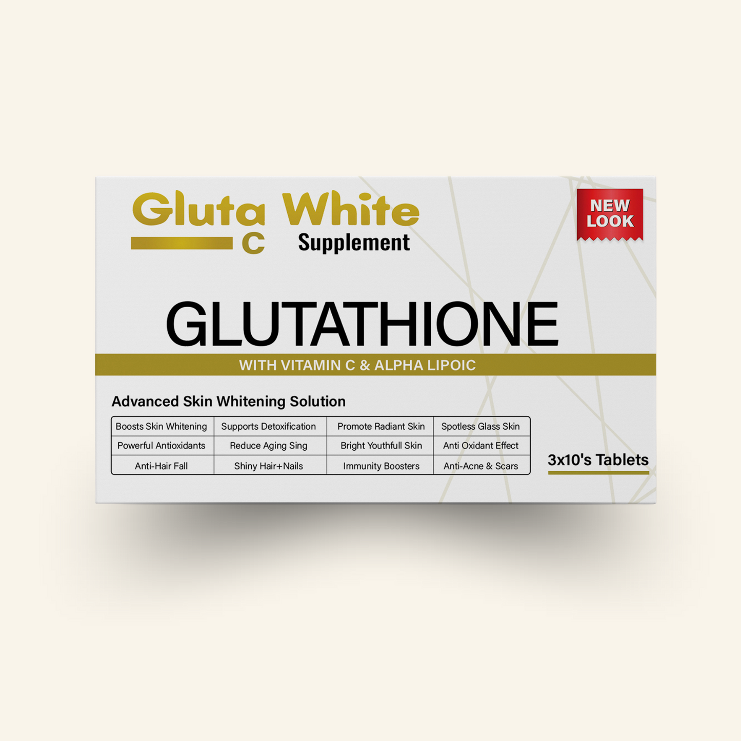 Gluta White Glutathione + Vitamin C Capsule