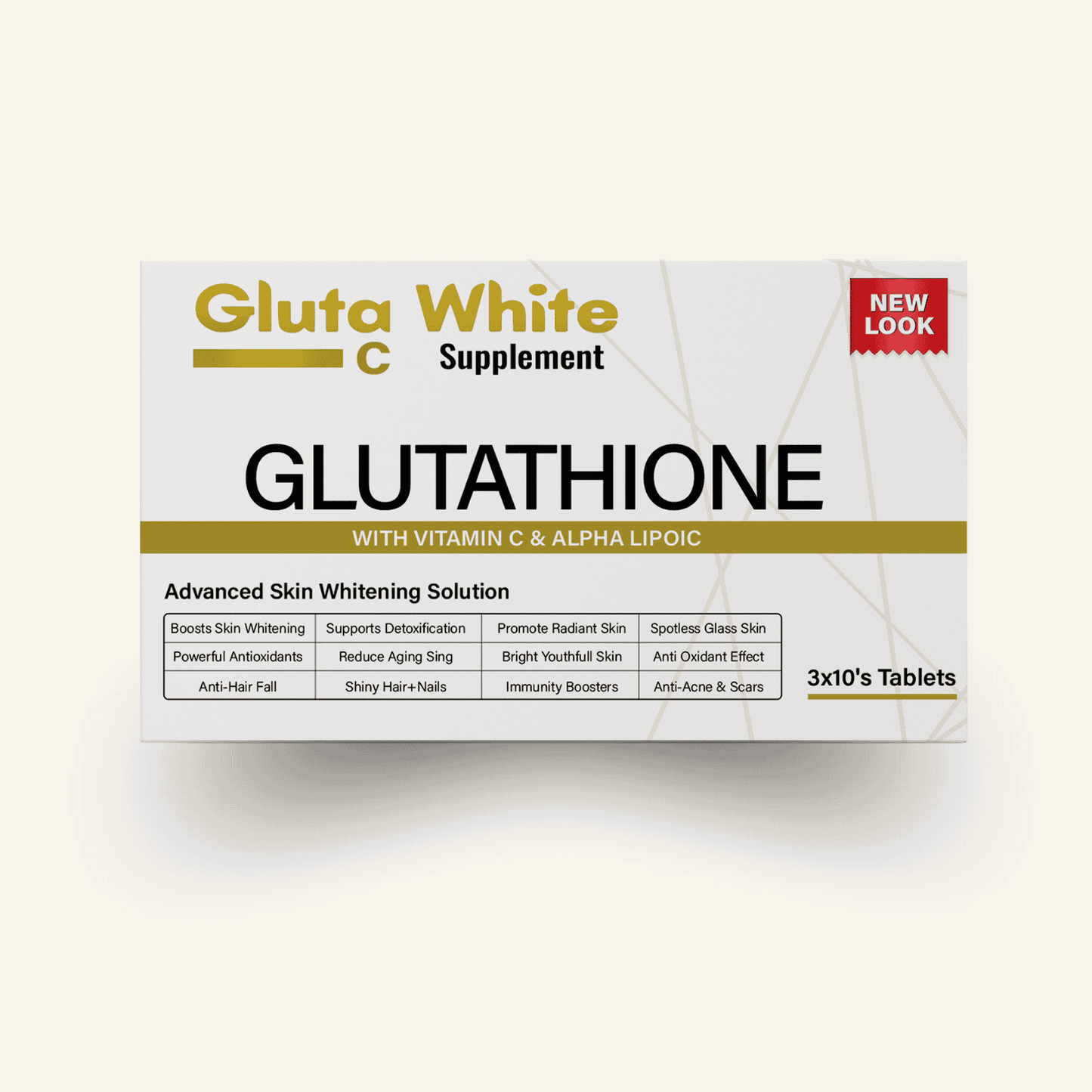 Gluta White Glutathione + Vitamin C Capsule