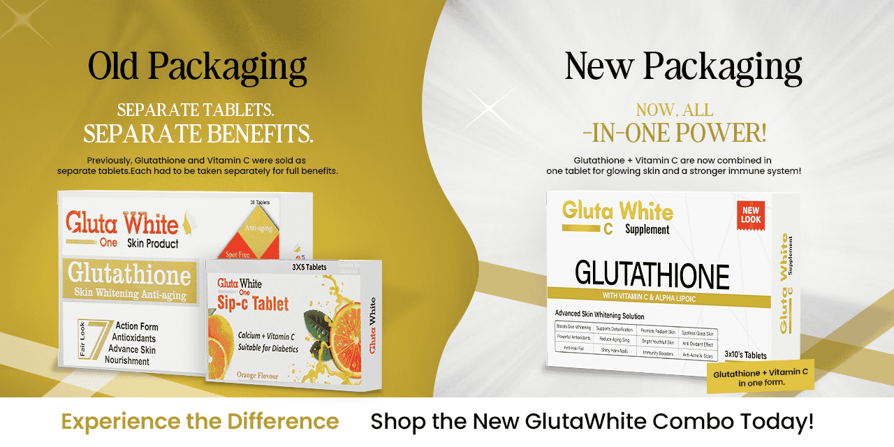 Gluta White Glutathione + Vitamin C Capsule