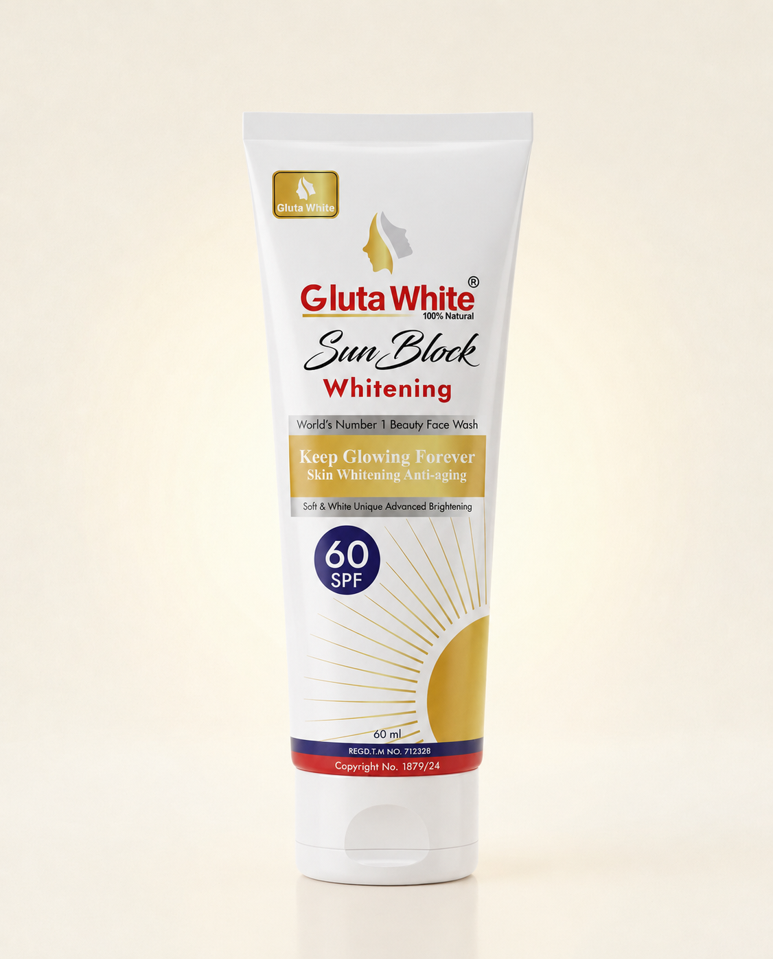 Gluta White Sunblock 60 SPF