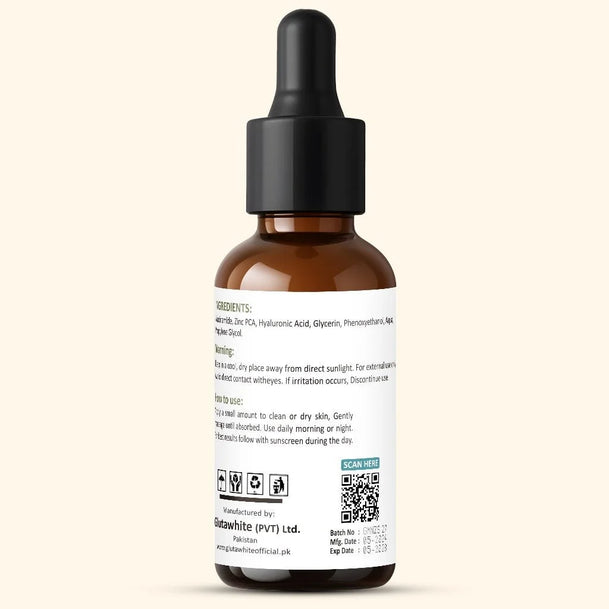 Gluta White Niacinamide + Zinc Serum