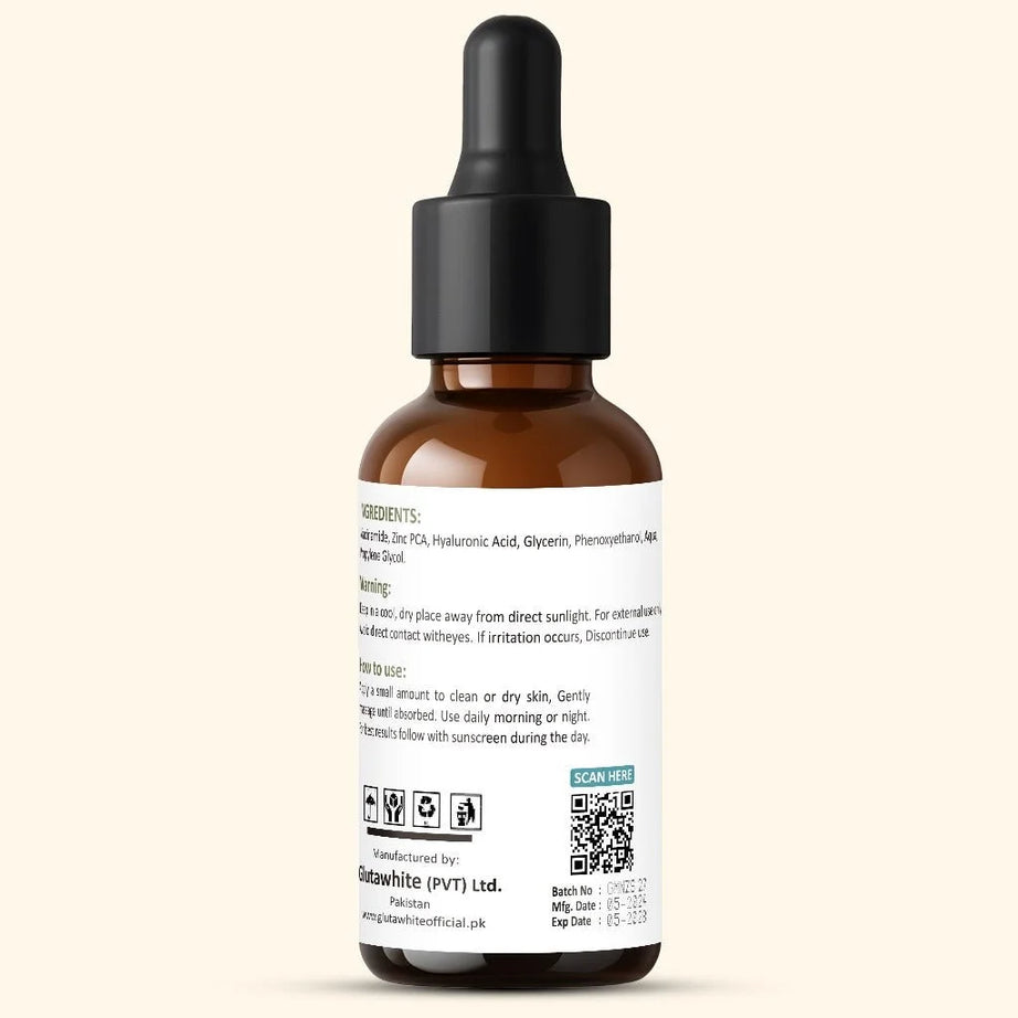 Gluta White Niacinamide + Zinc Serum