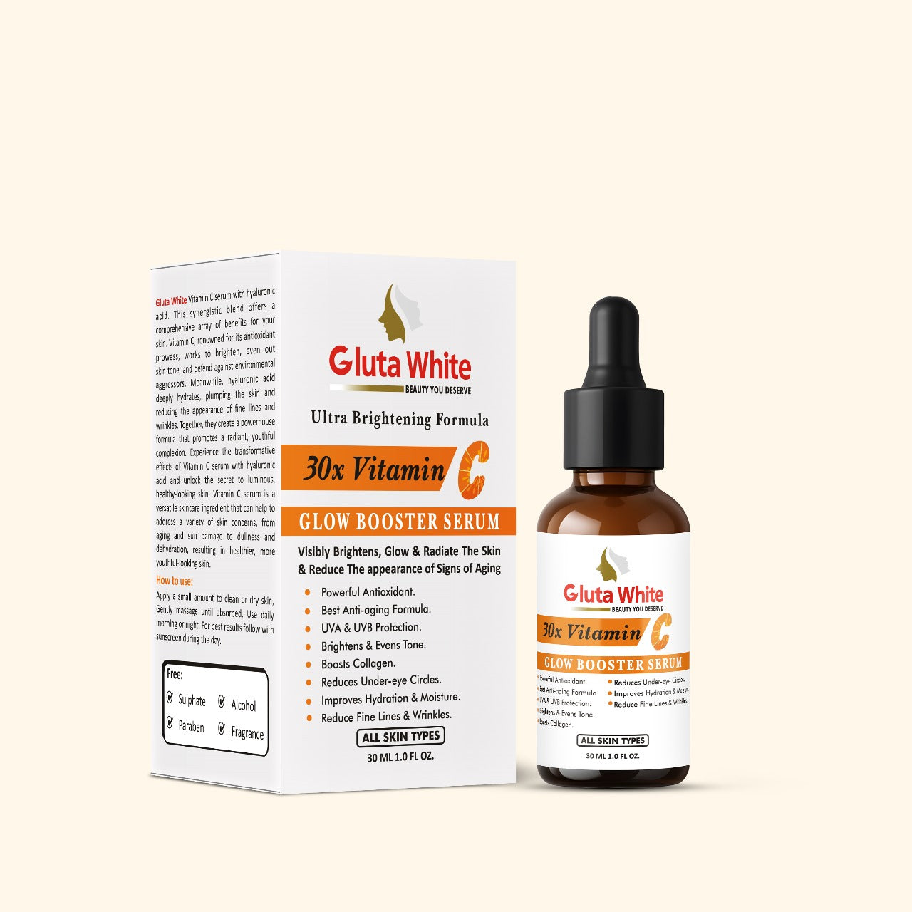 Gluta White Shine Booster Vitamin C