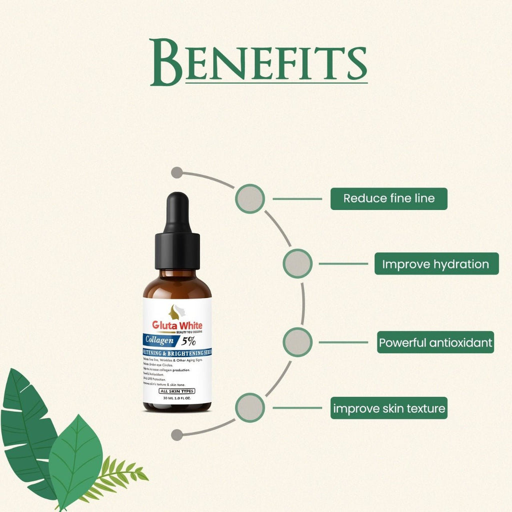 Gluta White Collagen 5% Serum