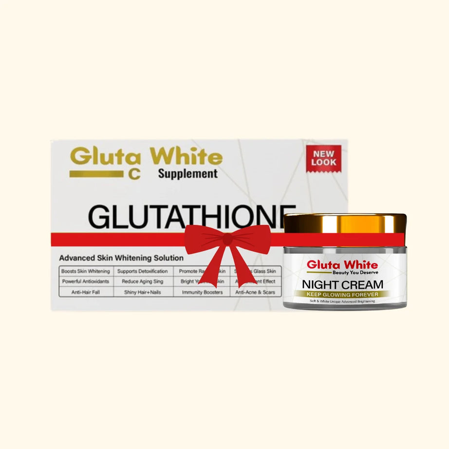 Gluta White Capsule And Brightning Night Cream