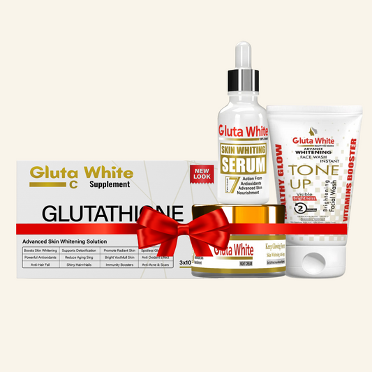 Gluta White Complete Skin Care Bundle